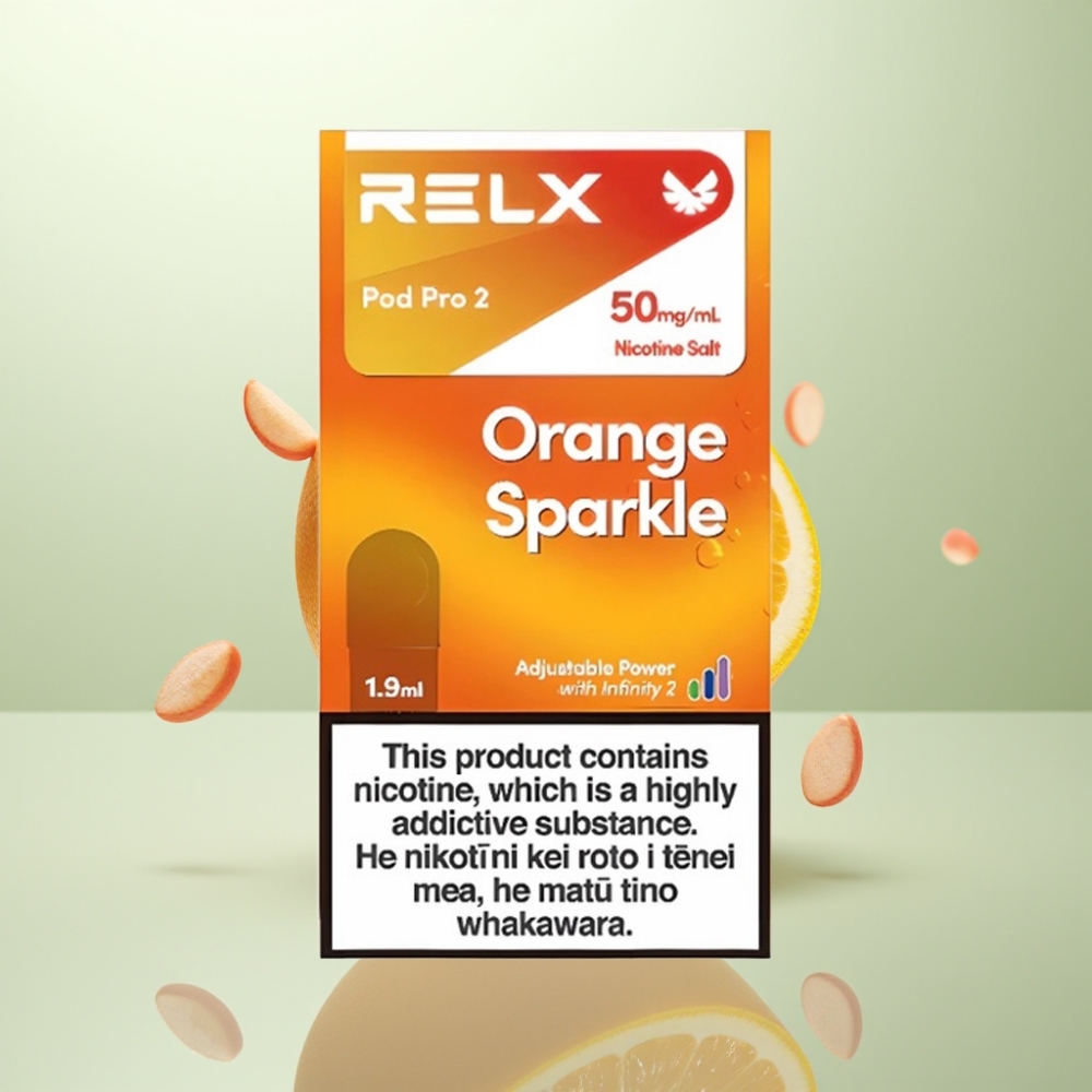 RELX Pod Pro 2 600 Puffs 5% 1,9ml Éclat d'Orange