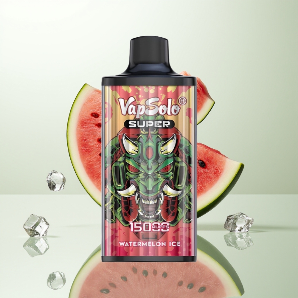 Vapsolo Super 15000 Puffs 40ml Pastèque Glacée 850mAh Type-C