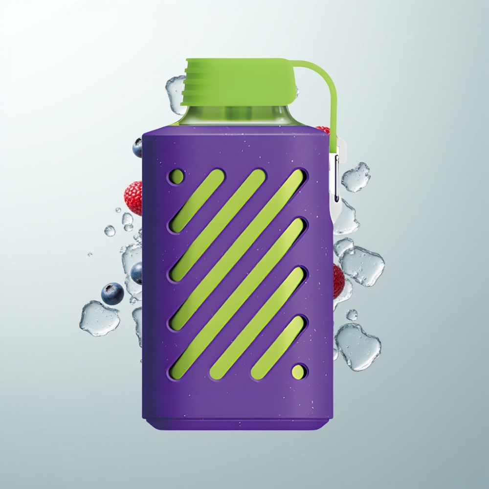 VOZOL GEAR 10000 Puffs 20ml Glace Myrtille Multi-Fonctionnel VAMT Mesh PCR 65%