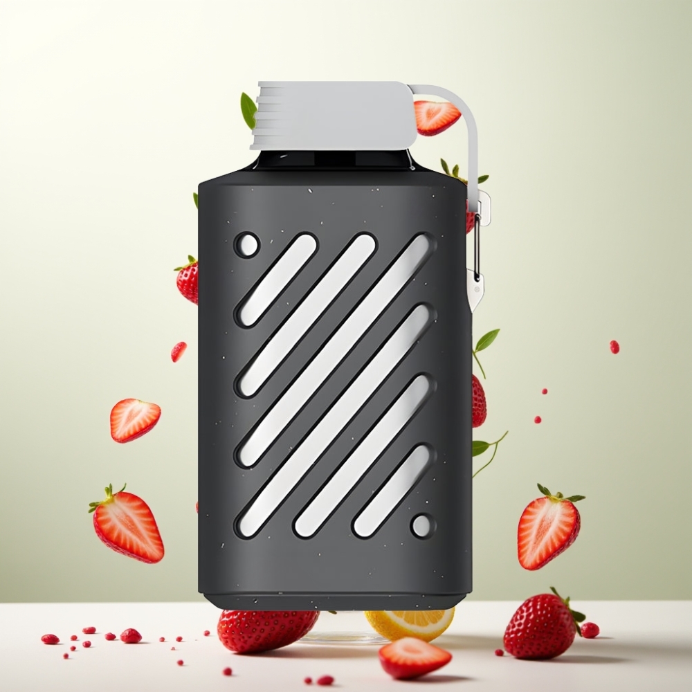 VOZOL GEAR 10000 Puffs 20ml Smoothie à la Fraise VAMT Mesh 65% PCR