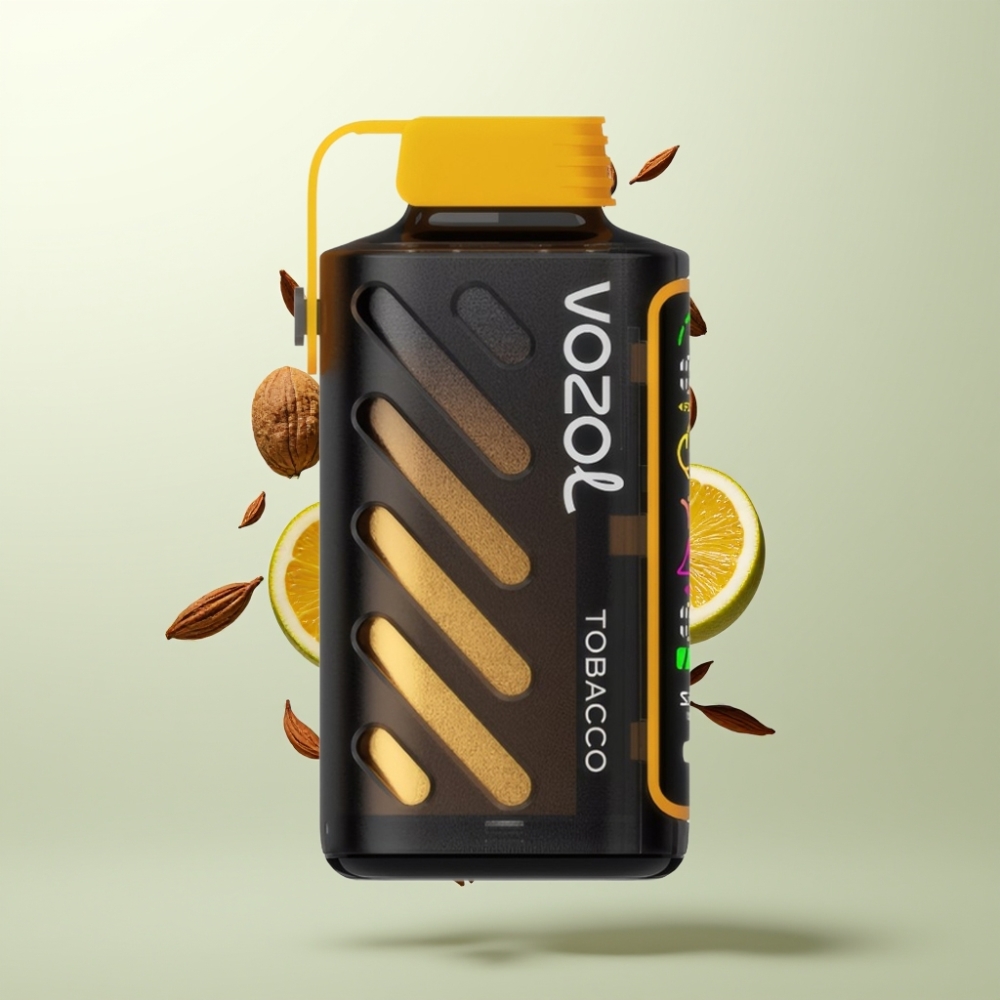 VOZOL Gear Power 20000 Puffs Technologie S.i.L.C. Tech Dual Mesh Coil Écran Plein Tabac 20mL 5%