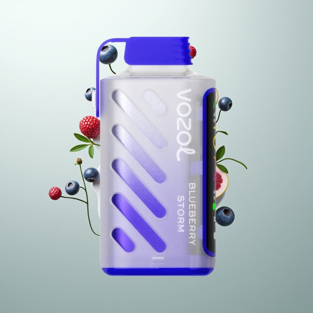 VOZOL Gear Power 20000 Puffs Technologie S.i.L.C. Tech Mode ECO 20000 Puffs Tempête Myrtille