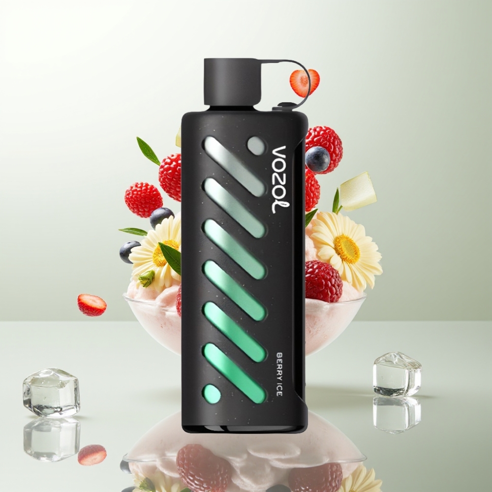 VOZOL Gear Shisha 25000 Puffs Double Mesh Baies Glacées 5mg/ml S.i.L.C Tech