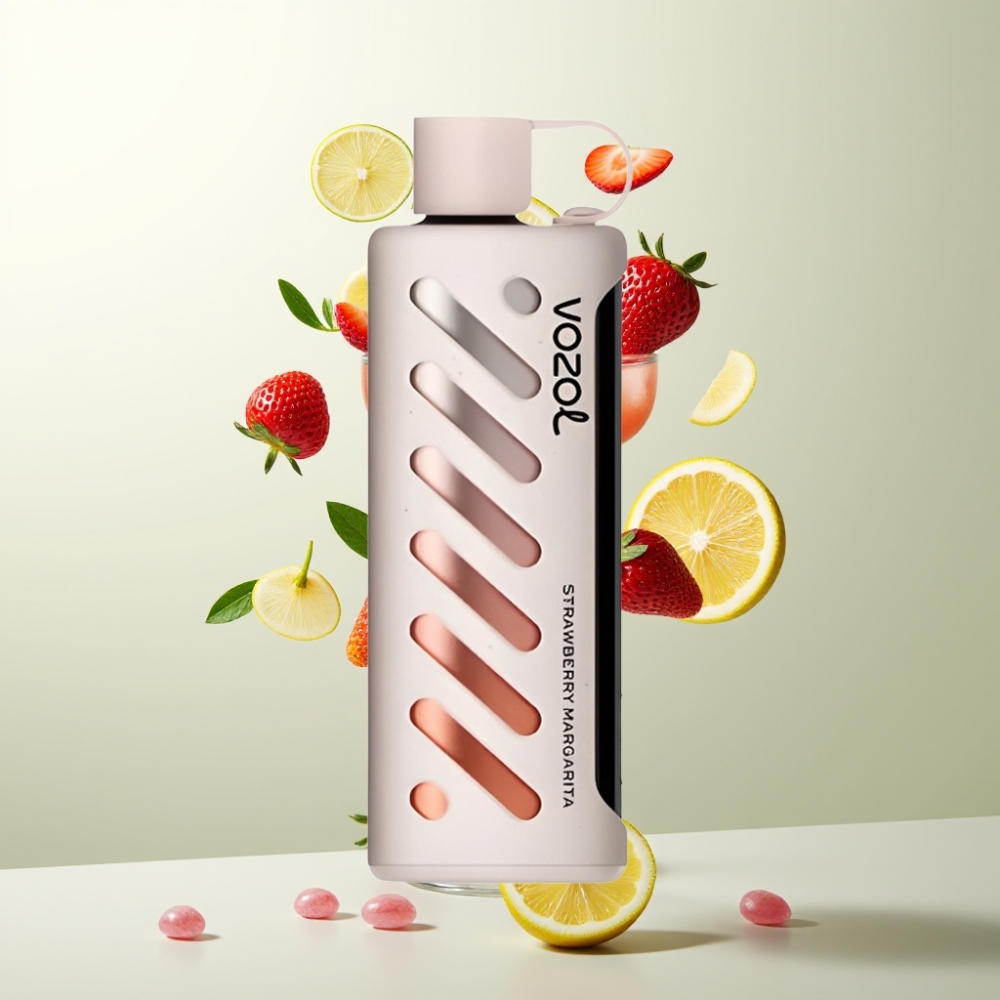 VOZOL Gear Shisha 25000 Puffs Dual Mesh 1000mAh 5mg/ml Fraise Margarita