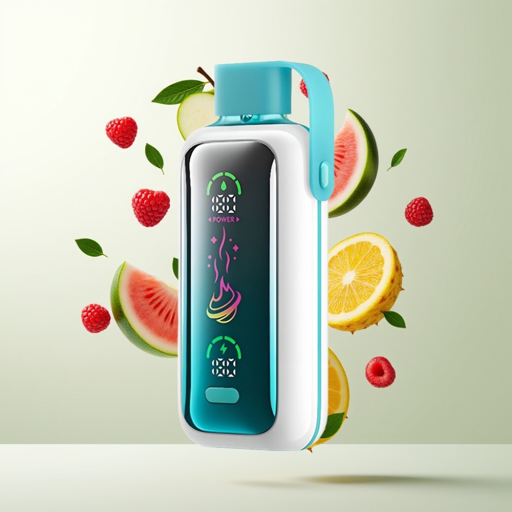 VOZOL Star 20000 Puffs Écran HD 2,2" Dual Mesh 650mAh Framboise Pomme Pastèque Ananas