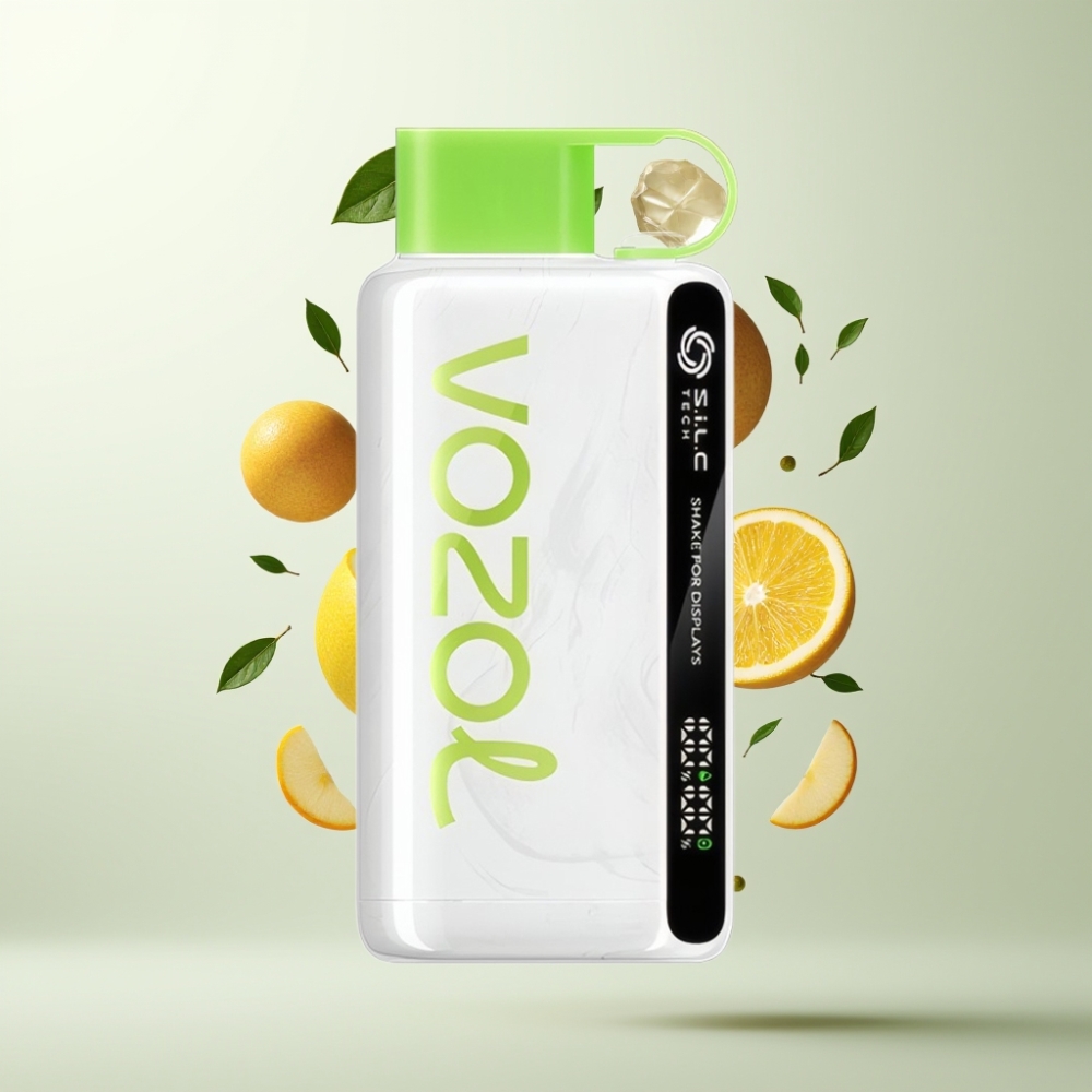 VOZOL STAR 9000/12000 S.i.L.C TECH Recyclé Charge Rapide 30% Pomme Acidulée Glacée