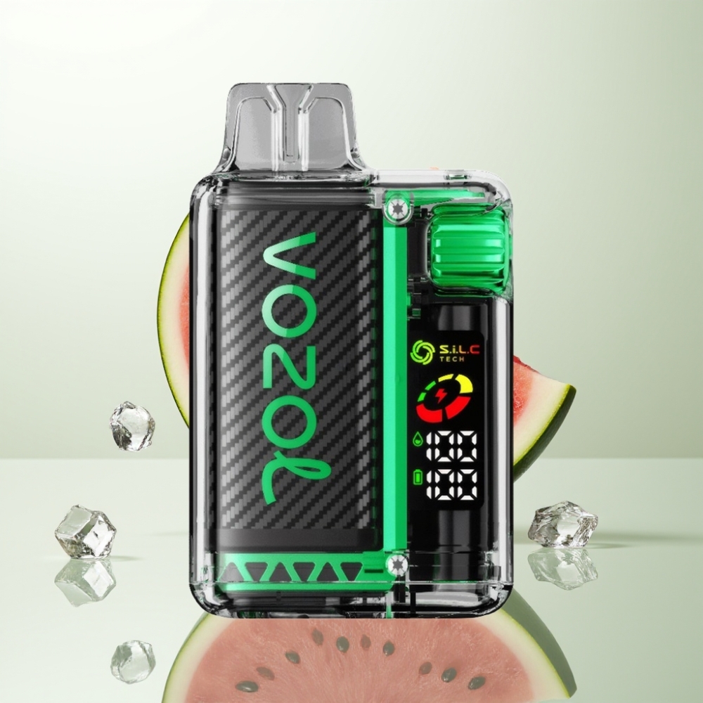 VOZOL Vista 20000 Puffs Rechargeable 650mah 2% Nicotine OLED Ecran Pastèque Glacée