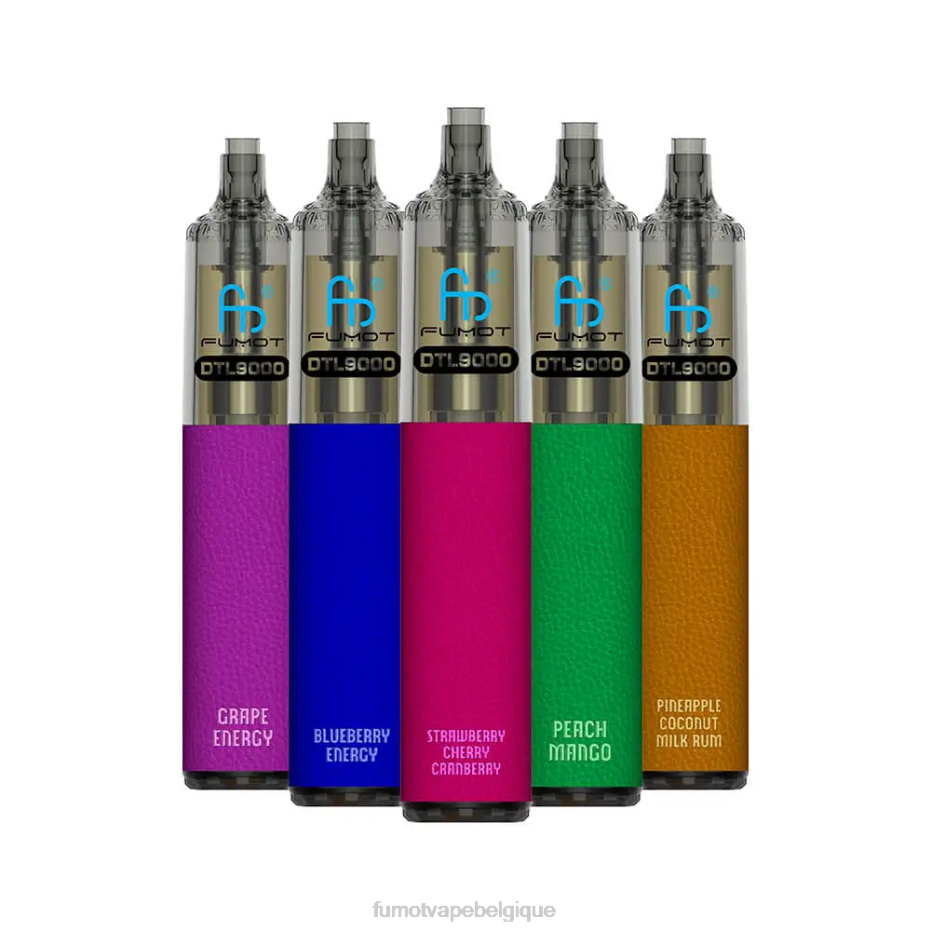 Fumot DTL stylo vape jetable 9000- 18ml (1 pièce) 62HZ369 citron framboise bleue Fumot vape online shop