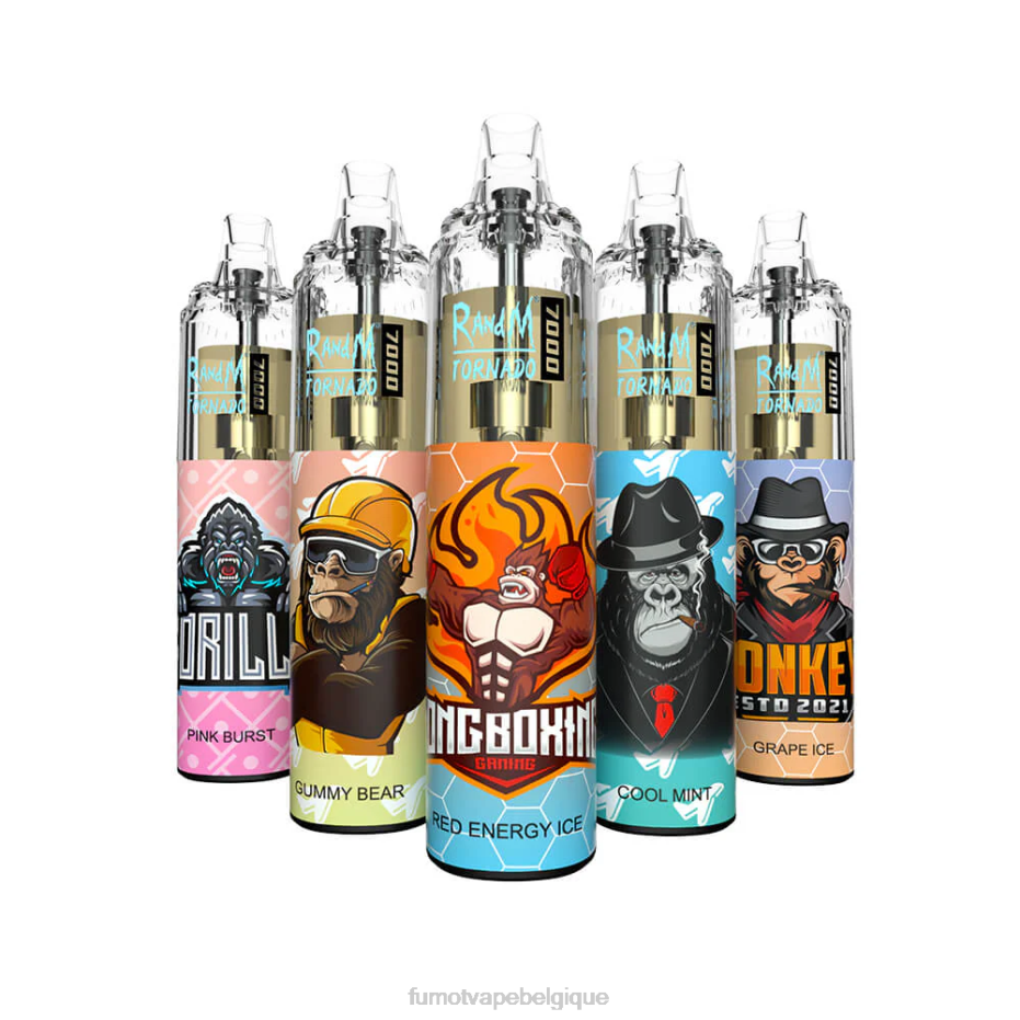 Fumot Tornado Stylo vape jetable 0% 7000 - 14 ml (1 pièce) 62HZ501 bingo, coup de cœur Fumot belgique