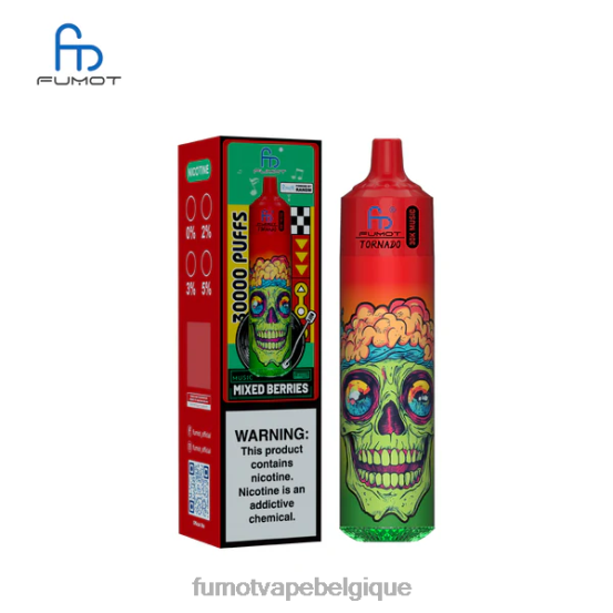 Fumot Tornado 30k muziek gemengde bessen RRT4L18 - Fumot Vape Price