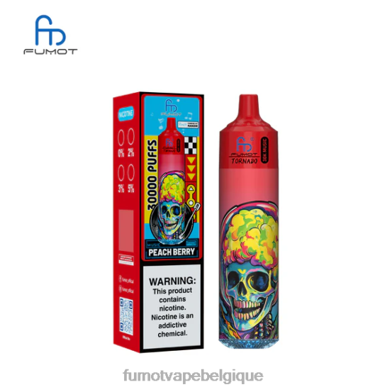 Fumot Tornado 30k muziek perzik bes RRT4L19 - Fumot Vape Online Shop
